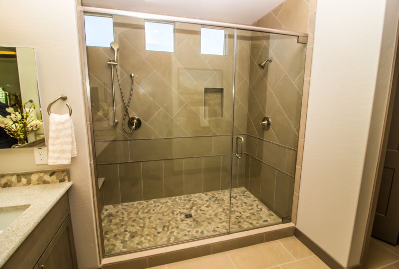 Elegant Corner Shower